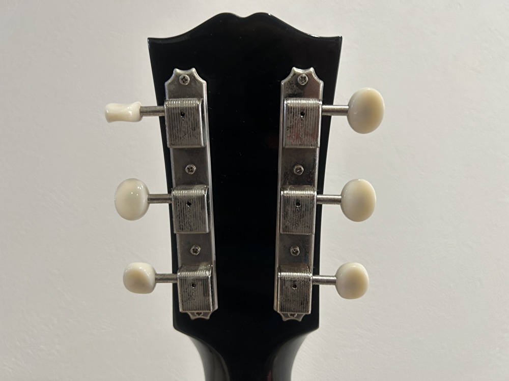 Gibson ３連白ボタンタイプのペグ