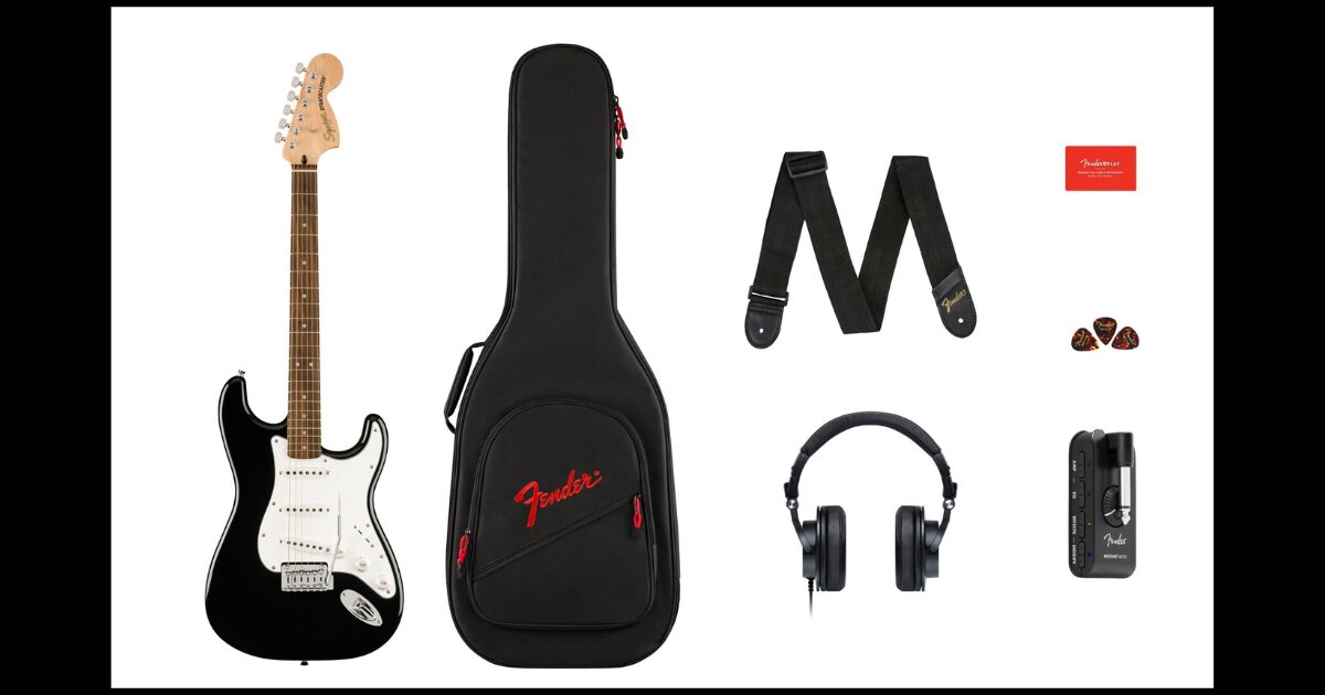 フェンダー】ギター初心者セットがヤバイ。Squier Affinity Series 